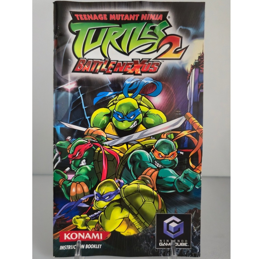 Teenage Mutant Ninja Turtles 2 Battle Nexus - Nintendo GameCube - CIB Tested - Picture 6 of 10